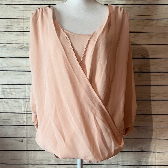 Indulge In Style Faux Wrap Blouse - Picture 12 of 13